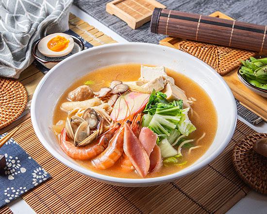 麵屋・製作所 內湖民權店 味噌海鮮麵 550X440
